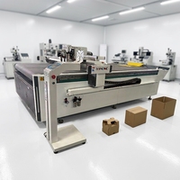 Cortadora de Cartón CNC de Alta Calidad en Diferentes Tamaños, Plotter para Muestras de Cajas de Cartón, Máquina de Corte de Cartón Corrugado
