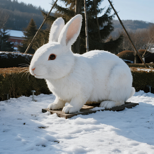 Handmade animatronic thỏ trong nhà/ngoài trời mô phỏng động vật mô hình cho công cộng Playhouse vườn Trường Giáo Dục phiêu lưu công viên - Product Image 1