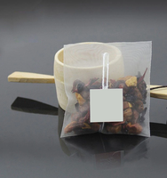 Sachets de thé pyramidaux biodégradables en fibre de maïs pour la vente en gros
