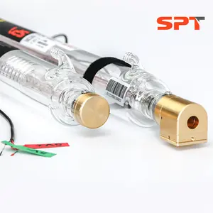 SPT低功率CO2激光管30W，红色指针长度730毫米玻璃激光管，用于切割木材/布料