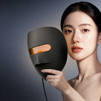 Masque facial LED portable en silicone à ondes de 660 nm et 850 nm, directement de l'usine