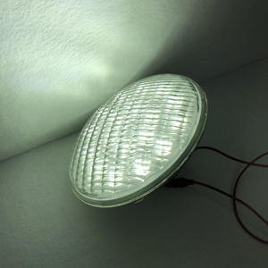 PAR56 <span class=keywords><strong>Base</strong></span> LED <span class=keywords><strong>Piscina</strong></span> Bombilla Luz 12V Vidrio de alta calidad IP68 Iluminación de paisaje subacuático Estanque Spa Lámpara de bañera - Product Image 2