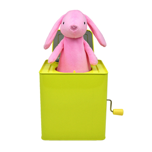 Juguetes de Peluche Personalizados, Peluche Musical <span class=keywords><strong>Jack</strong></span> <span class=keywords><strong>in</strong></span> <span class=keywords><strong>the</strong></span> <span class=keywords><strong>Box</strong></span>, <span class=keywords><strong>Juguete</strong></span> de Manivela para Niños - Product Image 2