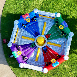 Juego Inflable de Hipopótamo Hambriento, Precio de Fábrica, Comercial, de PVC, para Deportes, Juegos, Eventos al Aire Libre, para Fiestas Infantiles - Product Image 4