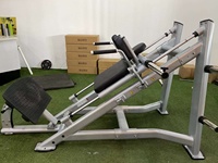 Vente directe usine – Appareil de musculation professionnel pour usage intensif : presse à cuisses et hack squat incliné pour le renforcement des muscles des jambes et la musculation.
