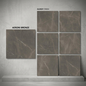 Azulejos de Porcelana Aeroni con Efecto Mármol Cobre Brillante, Acabado de Lujo Premium para Espacios Modernos - Product Image 2