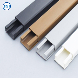 Profil de conduits en <span class=keywords><strong>PVC</strong></span> (à rainures) 40*60mm Tube <span class=keywords><strong>carré</strong></span> en <span class=keywords><strong>PVC</strong></span> - Product Image 4