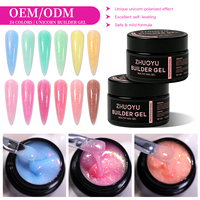 Gel UV professionnel pour salon de manucure, sans HEMA, sans TPO, gel dur de construction pour ongles effet sirène, 1 kg, collection de gels dur pour ongles, gels poly pour ongles