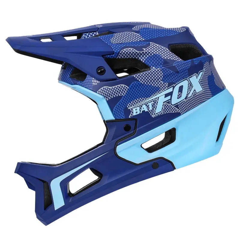 RTS 2023 batfox yeni mtb yokuş aşağı emniyet kaskı kalıp bmx bisiklet tam yüz kask yetişkin bisiklet kaskı bisiklet aksesuarları