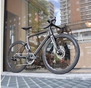 Vélo de route T8pro Disc Full 3k en fibre de carbone, roue 700c, guidon intégré, électronique 24 vitesses sans fil T8pro-2nd, Wheeltop Tx- 24s - Product Image 4