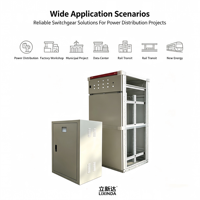 Boîtier de distribution basse tension GGD, en métal, indice de protection IP54, armoire électrique industrielle, taille personnalisée, tension et courant personnalisés