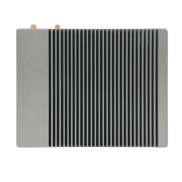 Fanless Software Router Intel 4-Core 4G Network Firewall Mini Pc 4*2.5G LAN WAN Ports DDR3 8GB RAM SSD Dual Display Thin Client