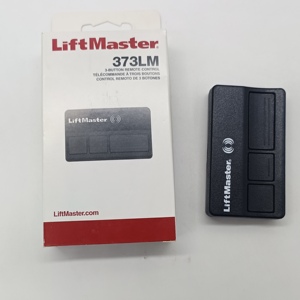Télécommande de porte de garage 373lm, 3 boutons, ouvre-porte, duplicateur de clé, porte-clés, batterie <span class=keywords><strong>2032</strong></span>, résistant à l'eau, non toxique, facile à utiliser - Product Image 2