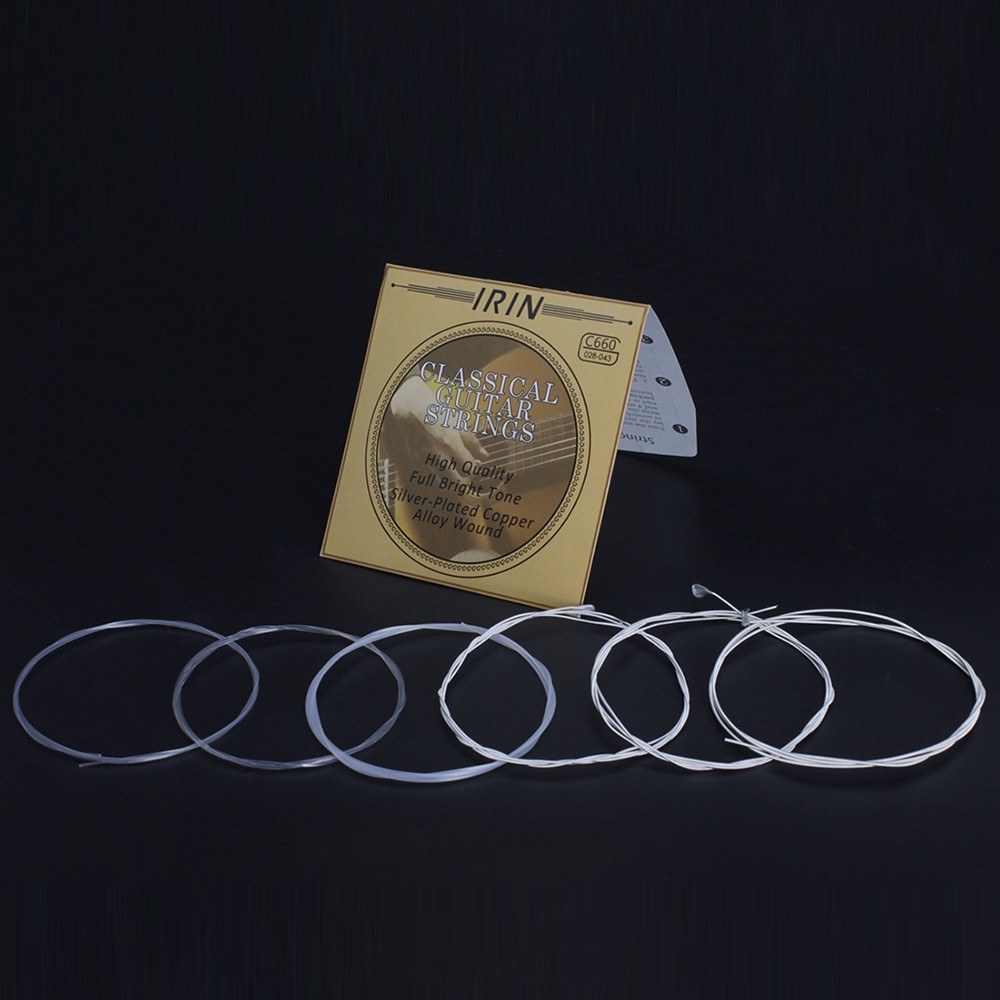 LOT DE 6 cordes de guitare acoustique de qualité professionnelle de 6 011052 po EUR 6,85