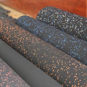 Rollo de Goma Antideslizante para Gimnasio, Resistente al Desgaste, Absorción de Impactos, Insonorizante, Protector de Piso - Product Image 2