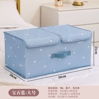 Vente en gros Boîte de rangement pliable écologique Impression numérique Robe pliable Organisateur de vêtements