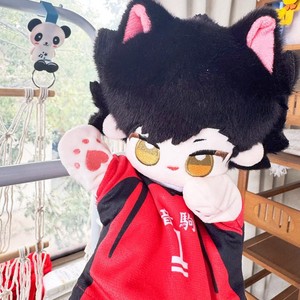 Nouvelles 8 figurines en peluche d'anime Haikyu, jouets en peluche Hinata Shoyo, marionnettes en peluche <span class=keywords><strong>Kageyama</strong></span> Tobio, jouets en peluche pour enfants - Product Image 5