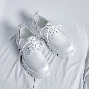 Chaussures de Ville en Cuir <span class=keywords><strong>pour</strong></span> Hommes de Haute Qualité à Talon Épais, Noires, <span class=keywords><strong>pour</strong></span> Tenues d'Affaires - Product Image 3