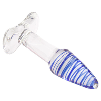 Ninghao Plug anal en verre cristal pour femmes, Plugs anaux, Godemiché pour pénis et anus, Jouets sexuels pour adultes, Jouets sexuels gays, Cadeaux pour amoureux