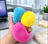 Lot de 12 balles anti-stress unisexe en TPR, sensorielles, moelleuses, qui changent de couleur, pour la relaxation, en boîte cadeau, vente en gros