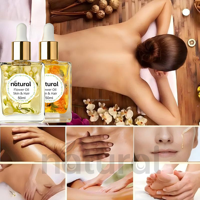 Huile essentielle de massage multi-usages à base de pétales de fleurs de camomille et de lavande 100% pure naturelle biologique, vente chaude