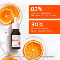 Meilleur sérum hydratant 30ml à la vitamine C pour le visage sérum anti-âge peau éclatante marque privée sérum liquide naturel à la vitamine C