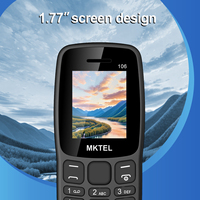 Nokia 106-2019 Barato, Doble SIM, 2G/4G, Desbloqueado Global, Multi-idioma, GSM