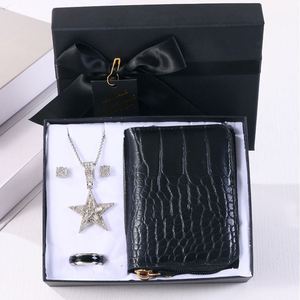 Men's Metal Eco-friendly Wallet Jewelry & <b>Gift</b> <b>Set</b> for Father's Day and Other Holidays - Product Image 4