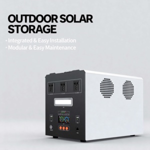 Estación de Energía Portátil de Capacidad Personalizada 2000-2500Wh, Generador Solar para Exteriores, para Viajes y Campamentos - Product Image 1