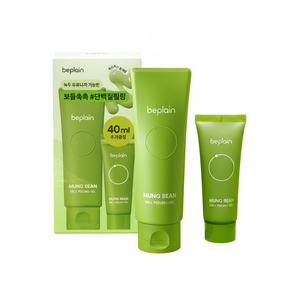 Ensemble de lavage du visage de haute qualité Beplain 120mL Gel exfoliant au lait de haricot mungo et 40mL Gel spécial - Product Image 2