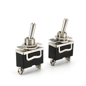 Cổ điển đen 2 pin mini chuyển đổi chuyển KN3C-101 nút 2 dừng chuyển đổi chuyển đổi với ON-OFF - Product Image 3