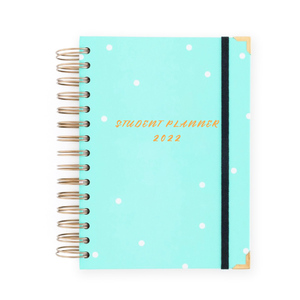 A4 Custom Back-to-school Season Gold Foil Printing Wire-O Binding School Study Goal <strong>Project</strong> Daily Weekly Student <strong>Planner</strong> - Product Image 2