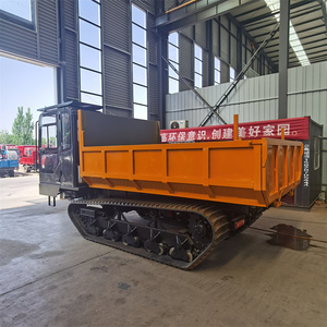 Nouveau mini-dumper à chenilles 2 roues motrices, véhicule de transport lourd avec direction à gauche pour projets de construction à petite échelle - Product Image 2