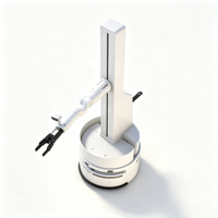 Robot Compuesto A2CR-W3 |   360 °   Manipulador Móvil con Alcance de Elevación de 600 mm, 10 Grados de Libertad, Carga Útil de 5 kg y ROS2 para Automatización