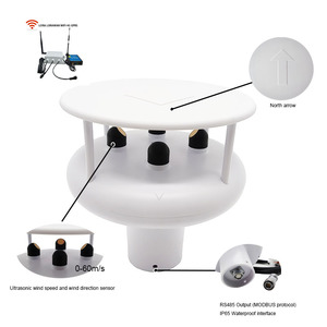 RS485 Lora Lorawan Wifi 4G strumento di stazione meteorologica ad ultrasuoni sensore di direzione del vento <span class=keywords><strong>anemometro</strong></span> per <span class=keywords><strong>energia</strong></span> <span class=keywords><strong>eolica</strong></span> - Product Image 1