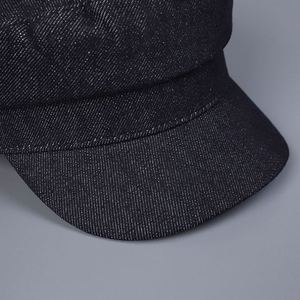 Gorra de Capitán de Mezclilla Plana para Mujer, Estilo Casual, Protección Solar, Novedad Otoño 2025 - Product Image 2