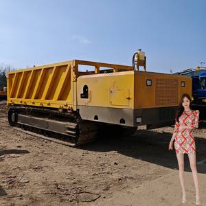 500KG Mini Dumper sur chenilles EPA 4F Euro 5 Emission Essence Moteur Track Dumper Crawler Carrier - Product Image 3