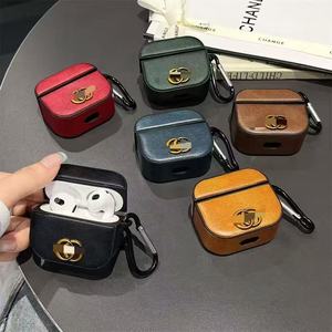 Funda Protectora <span class=keywords><strong>de</strong></span> Cuero PU Vintage para <span class=keywords><strong>Apple</strong></span> <span class=keywords><strong>Airpods</strong></span> 1 <span class=keywords><strong>2</strong></span> 3 Pro <span class=keywords><strong>2</strong></span>, <span class=keywords><strong>Estuche</strong></span> <span class=keywords><strong>de</strong></span> <span class=keywords><strong>Carga</strong></span> para Auriculares Inalámbricos, Funda para <span class=keywords><strong>Airpods</strong></span> 4 - Product Image 4