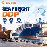 Transitaire maritime DDP Chine vers États-Unis Europe FCL LCL Porte à Porte Agent d'expédition UPS Service de logistique de fret
