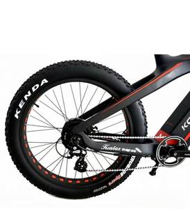 Bicicleta Eléctrica Deportiva de Montaña con Cuadro de Fibra de Carbono, Neumáticos 26*4, Motor sin Escobillas de 8 Velocidades, Batería de Litio de 48V 15AH y Frenos de Disco Dobles - Product Image 5