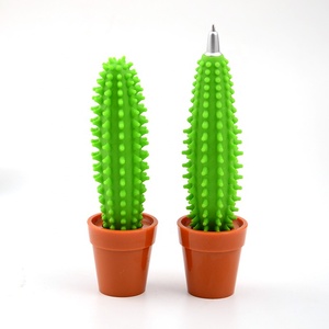 Bolígrafos Escolares Novedosos al por Mayor, Divertidos, Creativos, de Plástico, con Forma de Cactus - Product Image 5