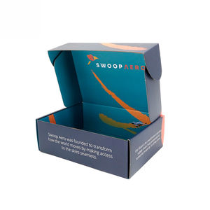 Cartones <span class=keywords><strong>de</strong></span> embalaje personalizados, cajas <span class=keywords><strong>de</strong></span> cartón corrugado plegables, embalaje <span class=keywords><strong>de</strong></span> papel Kraft, caja <span class=keywords><strong>de</strong></span> envío <span class=keywords><strong>de</strong></span> regalo con logotipo personalizado - Product Image 1