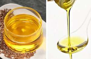 النباتات الطبيعية النقية والبرد ضغط العذراء المغلي زيت بذر الكتان الخام بذور الكتان النفط للخشب الطلاء الجلد الشعر - Product Image 5