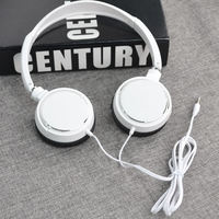 Livraison rapide Écouteurs musicaux et casque de jeu studio Casque de jeu pour enfants Pliable et réglable Casque filaire 3,5 mm pour musique