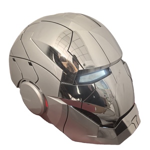 <span class=keywords><strong>Casco</strong></span> <span class=keywords><strong>de</strong></span> <span class=keywords><strong>Iron</strong></span> <span class=keywords><strong>Man</strong></span> MK5 Jarvis, Capucha Automática con Apertura y Cierre Automáticos, Máscara Luminosa Deformable - Product Image 4