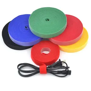 Cable Hook And Loop Tapes Nylon Tie Wraps Reusable Cable Ties Velcroes