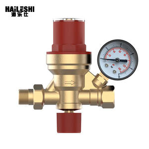 Válvula de Suministro de Agua Automática de Latón, Válvula Reductora de Presión Ajustable para Reguladores de Presión de Aire Acondicionado Central - Product Image 3