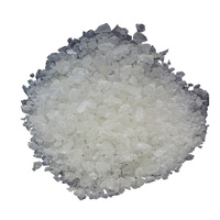 Sulfate d'aluminium 16%-17% en flocons blancs granulaires, qualité industrielle, adsorbant pour la fabrication du papier, 25 kg/sac, marque HC