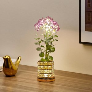 Thời trang đầy màu sắc LED <span class=keywords><strong>Tulip</strong></span> Rose hướng dương Tree bảng đèn cho kỳ nghỉ Đảng Wedding Xmas Quà Tặng phòng khách sạn trang trí nội thất ánh sáng ban đêm - Product Image 4