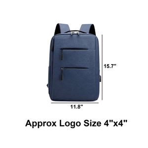 Men's Waterproof Business <b>Backpack</b> with High Capacity <b>Computer</b> Bag Polyester Lining - Product Image 3
